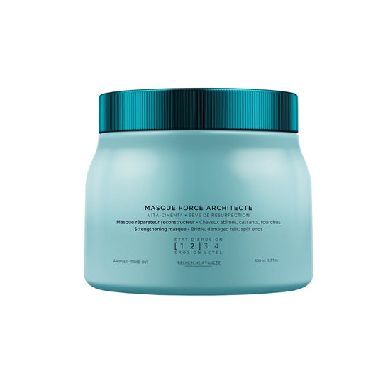 Kérastase Resistance Masque Force Architecte 500 ml Mascarilla Reconstructora para Cabello Dañado y Quebradizo