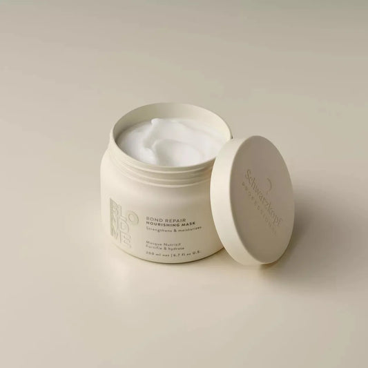 Schwarzkopf Professional BlondMe Bond Repair Nourishing Mask 200 ml Mascarilla Nutritiva Reparadora para Cabello Rubio