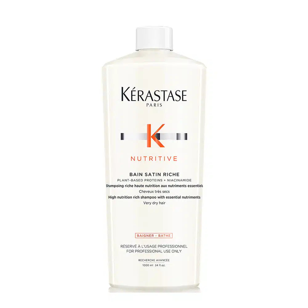 Kérastase Nutritive Bain Satin Riche 1000 ml Shampoo Nutritivo para Cabello Muy Seco