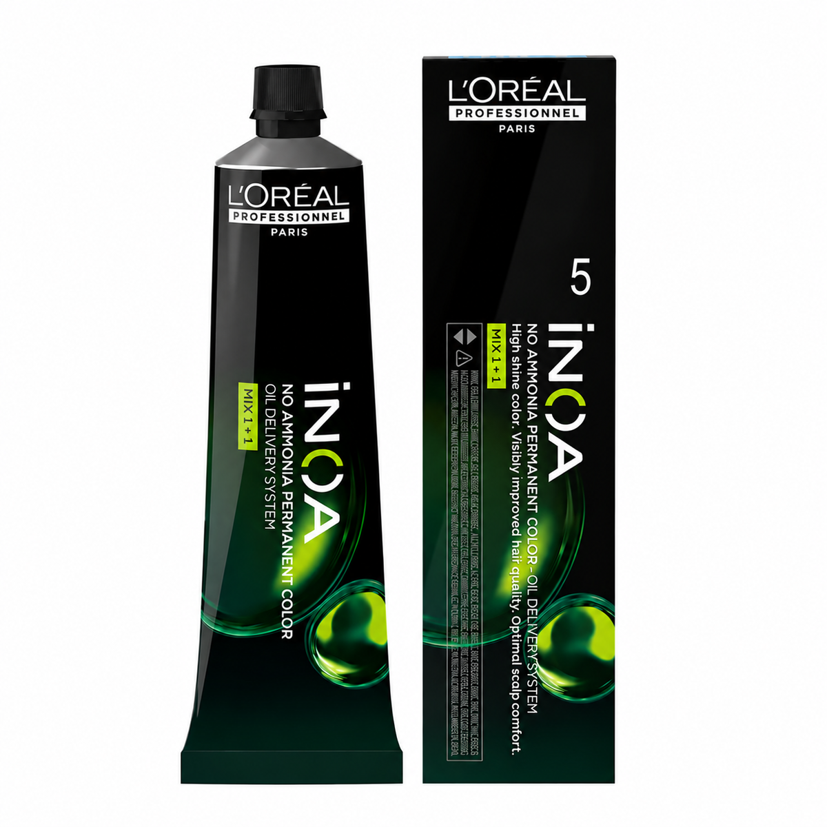 L’Oréal Professionnel INOA 5 – Castaño Claro  Coloración Sin Amoníaco 60 g