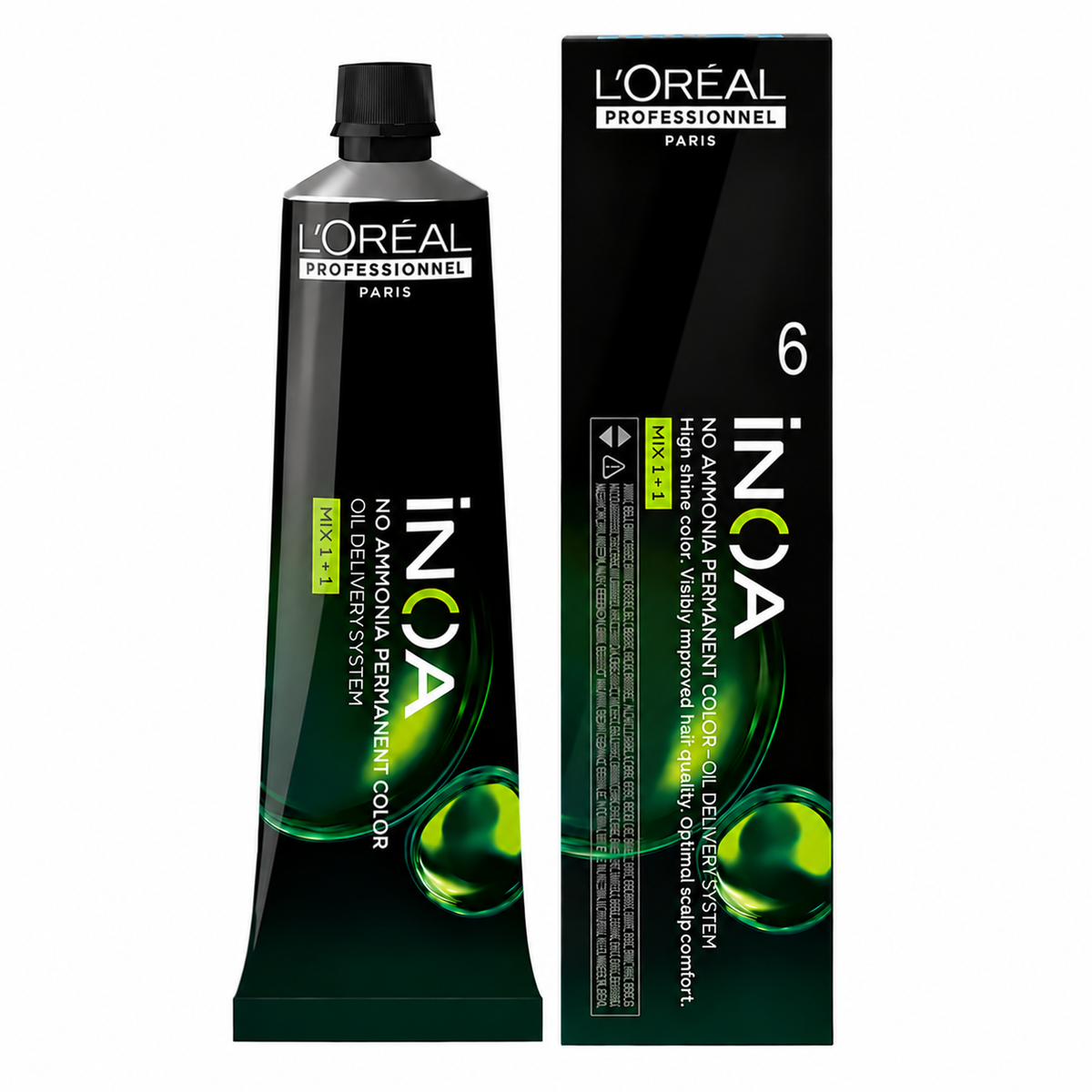 L’Oréal Professionnel INOA 6 – Rubio Oscuro Coloración Permanente Sin Amoníaco 60 g