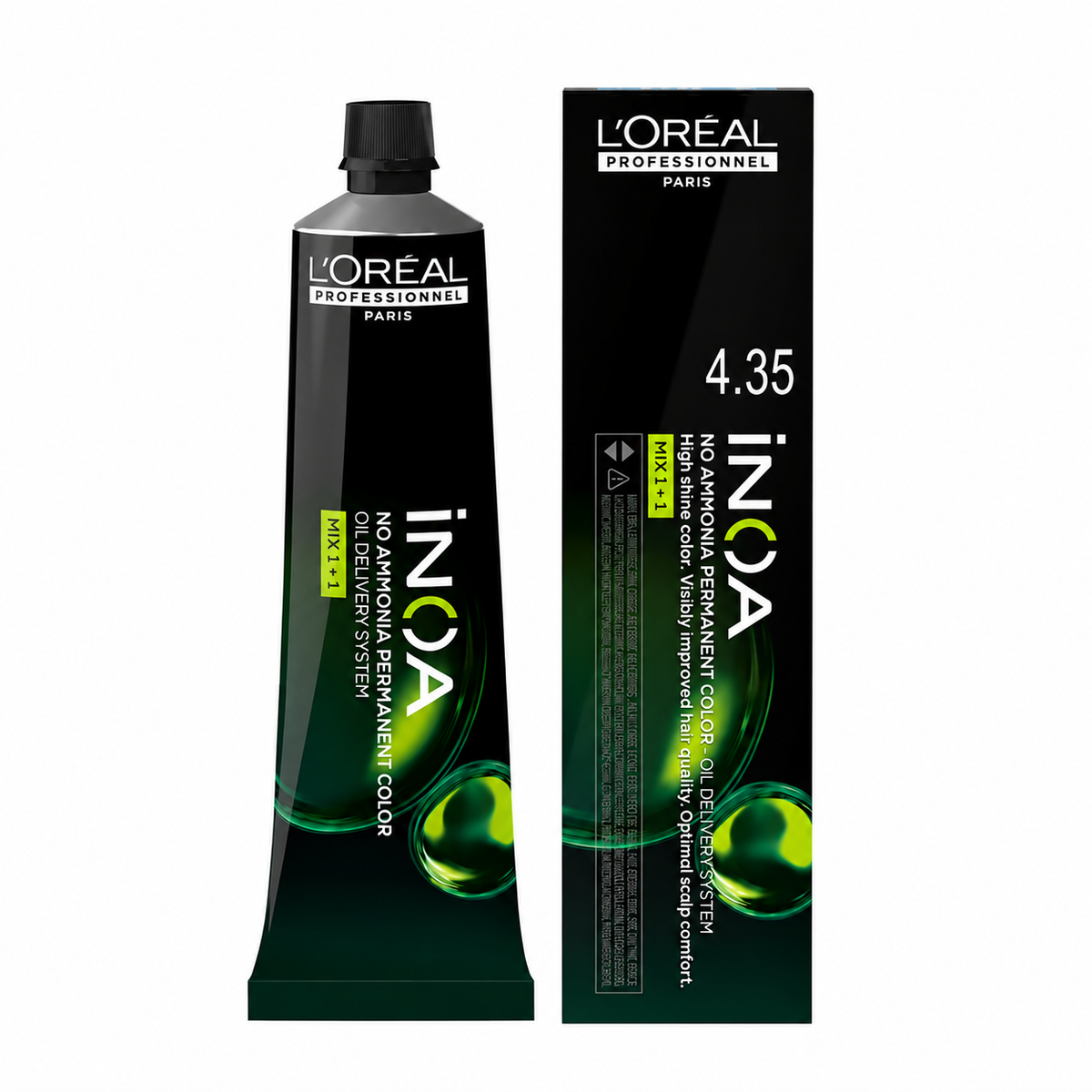L’Oréal Professionnel INOA 4.35 – Castaño Dorado Caoba Sin Amoníaco 60 g