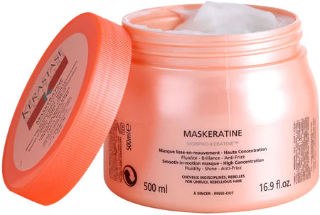 Kérastase Discipline Maskératine 500 ml Mascarilla Antifrizz para Cabello Rebelde y con Frizz