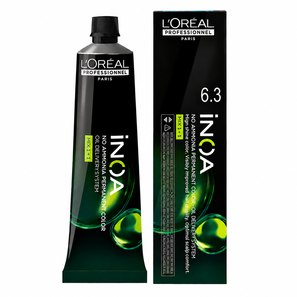 L’Oréal Professionnel INOA 6.3 – Rubio Oscuro Dorado Coloración Sin Amoníaco 60 g