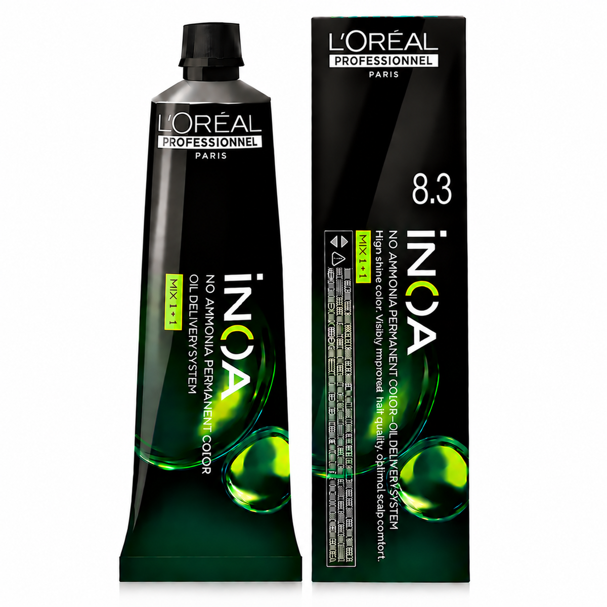 L’Oréal Professionnel INOA 8.3 – Rubio Claro Dorado  Coloración Sin Amoníaco 60 g
