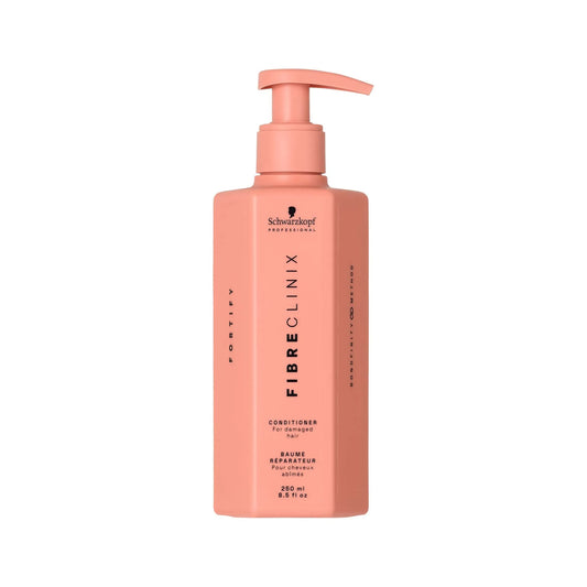 Schwarzkopf Professional Fibre Clinix Fortify Conditioner 250 ml Acondicionador Fortalecedor para Cabello Dañado y Quebradizo