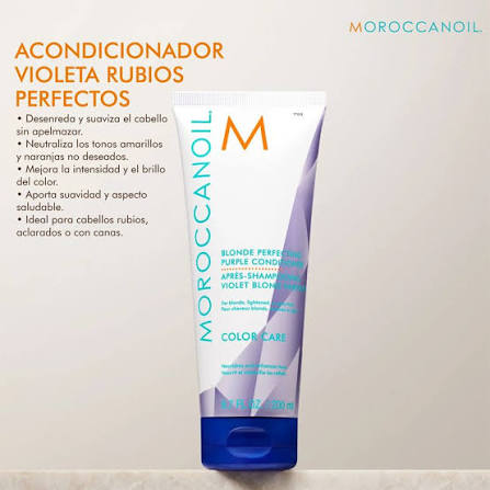 Moroccanoil Blonde Perfecting Purple Conditioner  Acondicionador Violeta 200 ml
