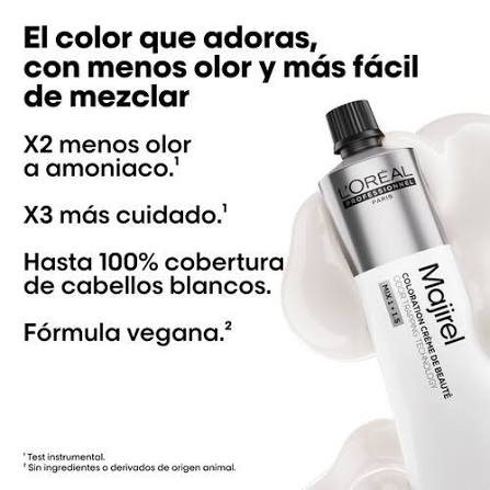 L’Oréal Professionnel Majirel 7.23 – Rubio Irisado Dorado Coloración Permanente Profesional 60 ml