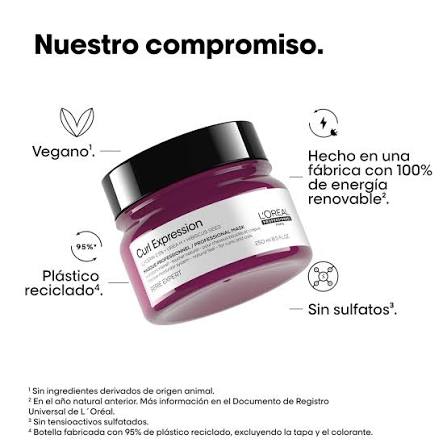 L'Oréal Professionnel Curl Expression Mascarilla Hidratante Intensiva 250 ml Mascarilla para Cabello Rizado y Crespo