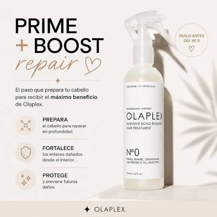 Olaplex Nº.0 Intensive Bond Building Hair Treatment 155 ml Pretratamiento Reparador para Cabello Dañado