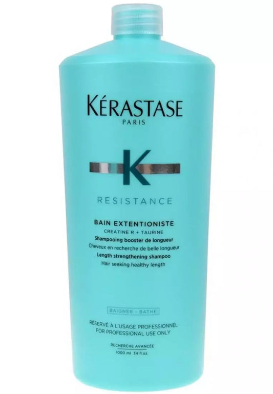 Kérastase Resistance Bain Extentioniste 1000 ml Shampoo Fortalecedor para Favorecer el Crecimiento del Cabello