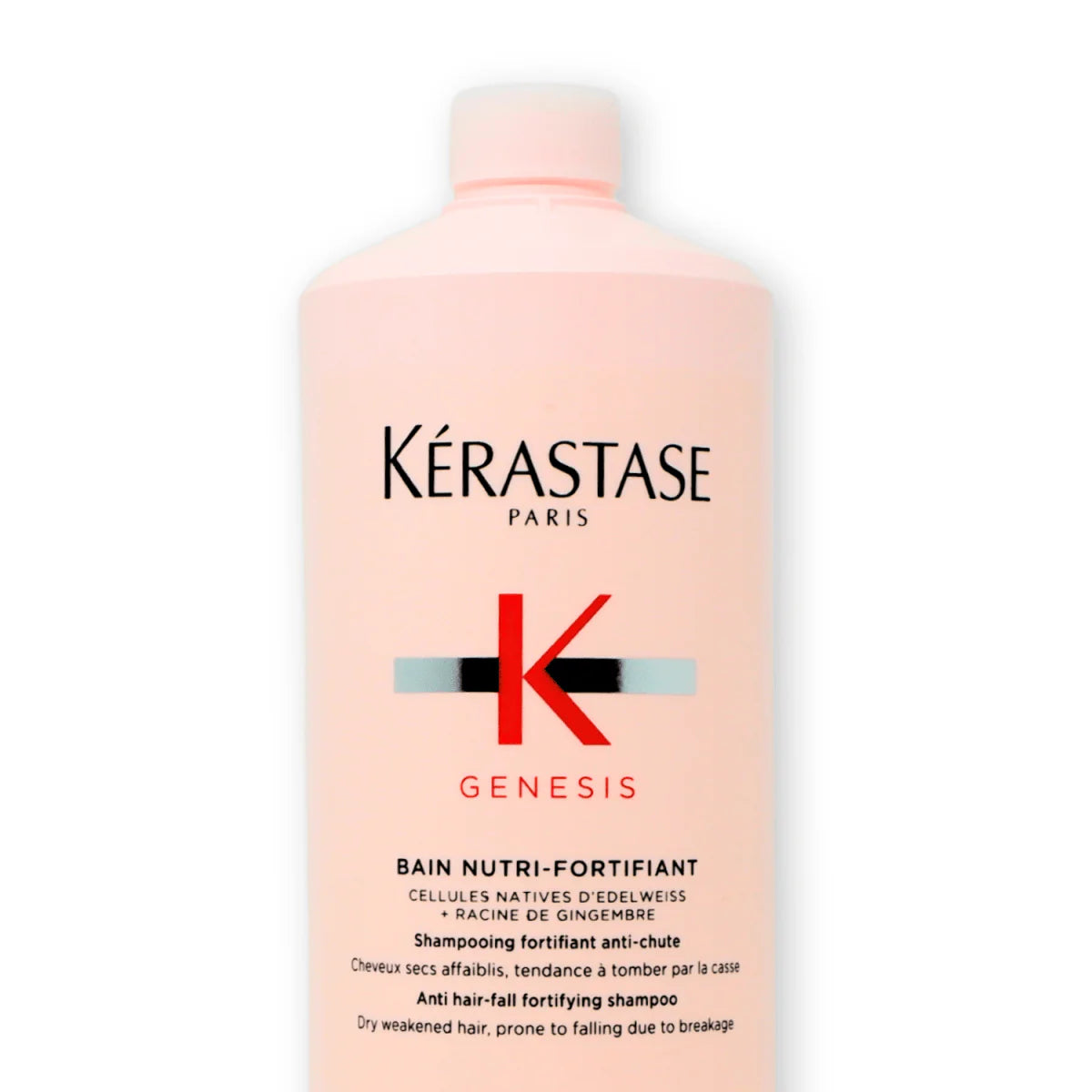 Kérastase Genesis Bain Nutri-Fortifiant 1000 ml Shampoo Fortalecedor Nutritivo para Cabello Seco y Debilitado