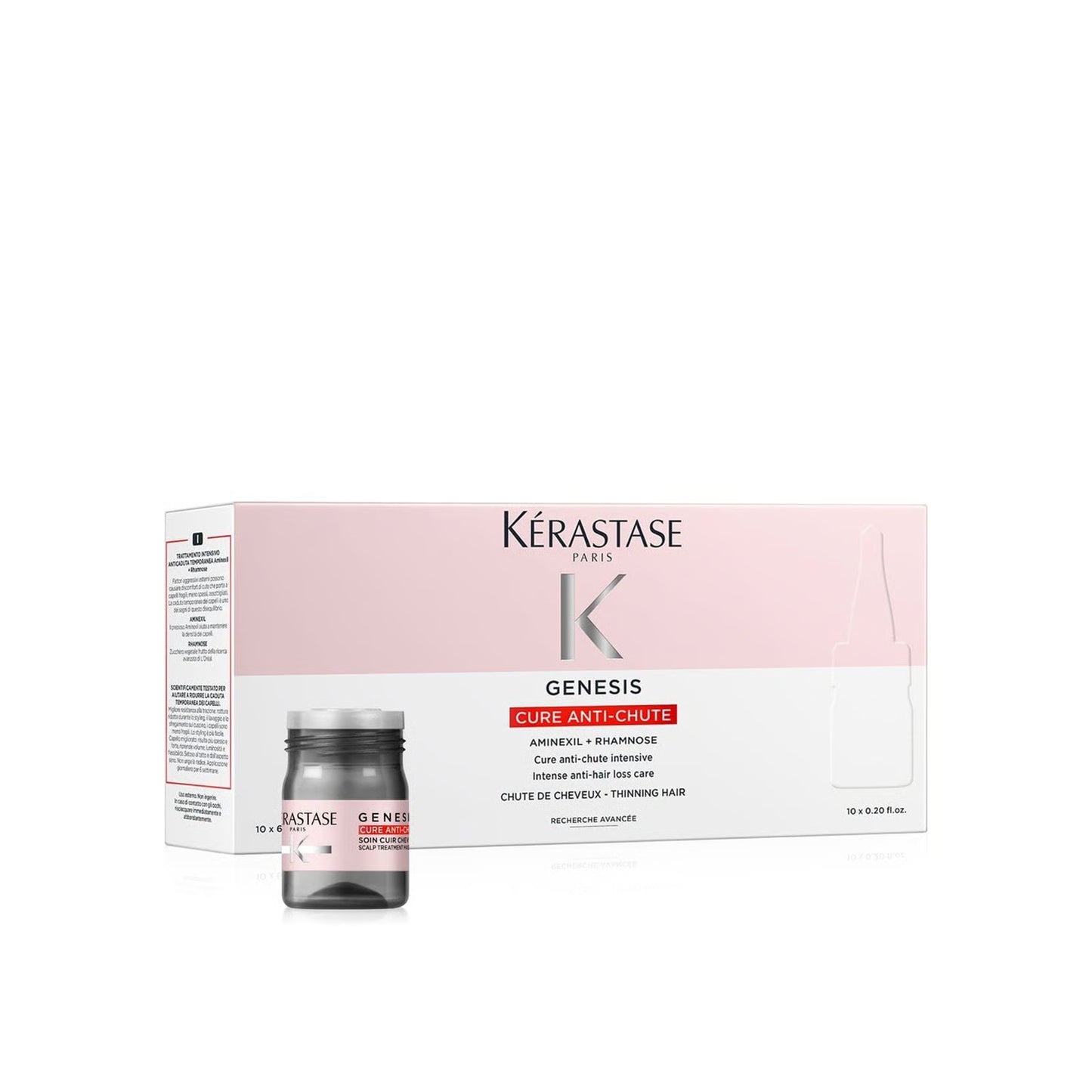 Kérastase Genesis Cure Anti-Chute 10 x 6 ml Tratamiento Intensivo Anticaída en Ampollas