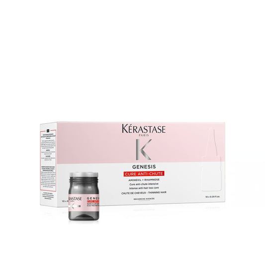 Kérastase Genesis Cure Anti-Chute 10 x 6 ml Tratamiento Intensivo Anticaída en Ampollas