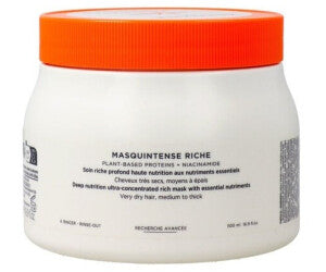 Kérastase Nutritive Masquintense Riche 500 ml Mascarilla de Nutrición Intensa para Cabello Muy Seco