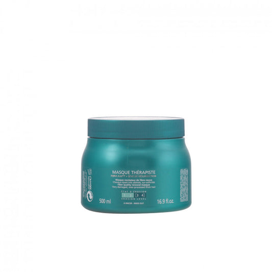 Kérastase Resistance Masque Thérapiste 500 ml Mascarilla Reparadora para Cabello Muy Dañado y Sobreprocesado