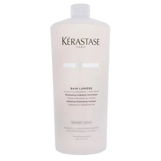 Kérastase Blond Absolu Bain Lumière 1000 ml Shampoo Hidratante Iluminador para Cabello Rubio y Decolorado