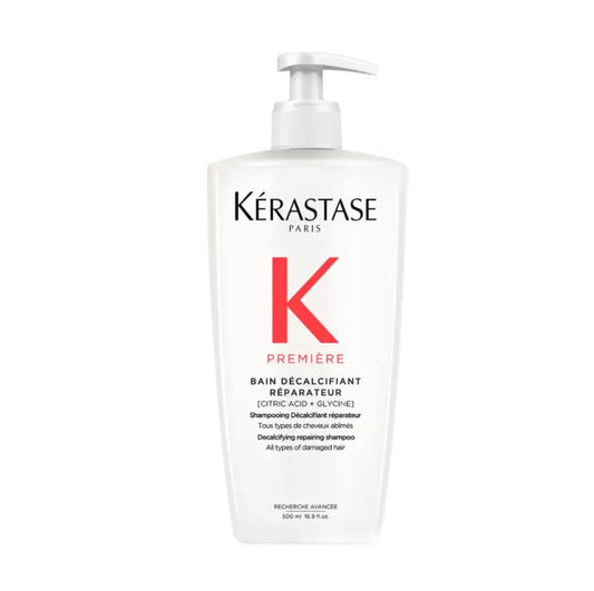 Kérastase Première Bain Décalcifiant Réparateur 500 ml Shampoo Reparador y Descalcificante para Cabello Dañado