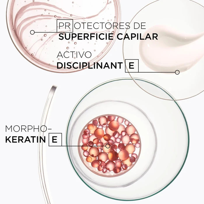 Kérastase Discipline Bain Fluidealiste Gentle Shampoo Antifrizz Sin Sulfatos para Cabello Sensibilizado y con Frizz