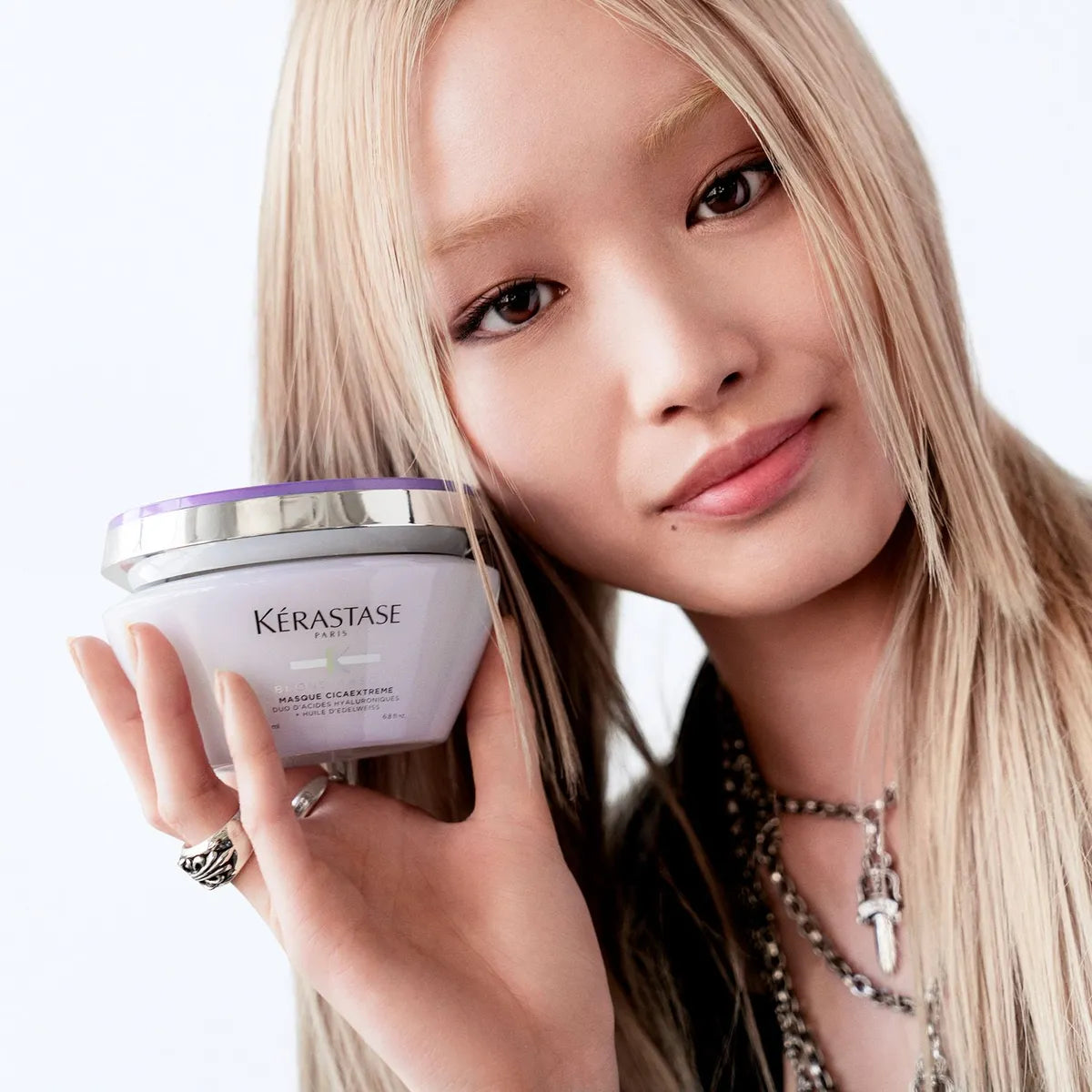 Kérastase Blond Absolu Masque Cicaextreme Mascarilla Reparadora para Cabello Rubio Decolorado