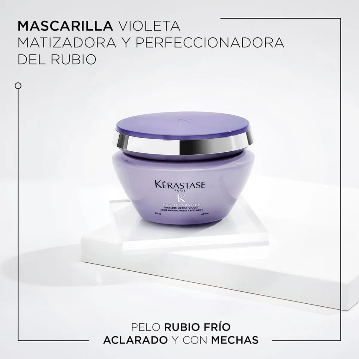 Kérastase Blond Absolu Masque Ultra-Violet Mascarilla Matizadora para Cabello Rubio