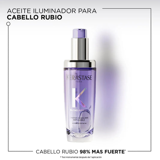 Kérastase Blond Absolu L'Huile Cicagloss Aceite Capilar Protector para Cabello Rubio