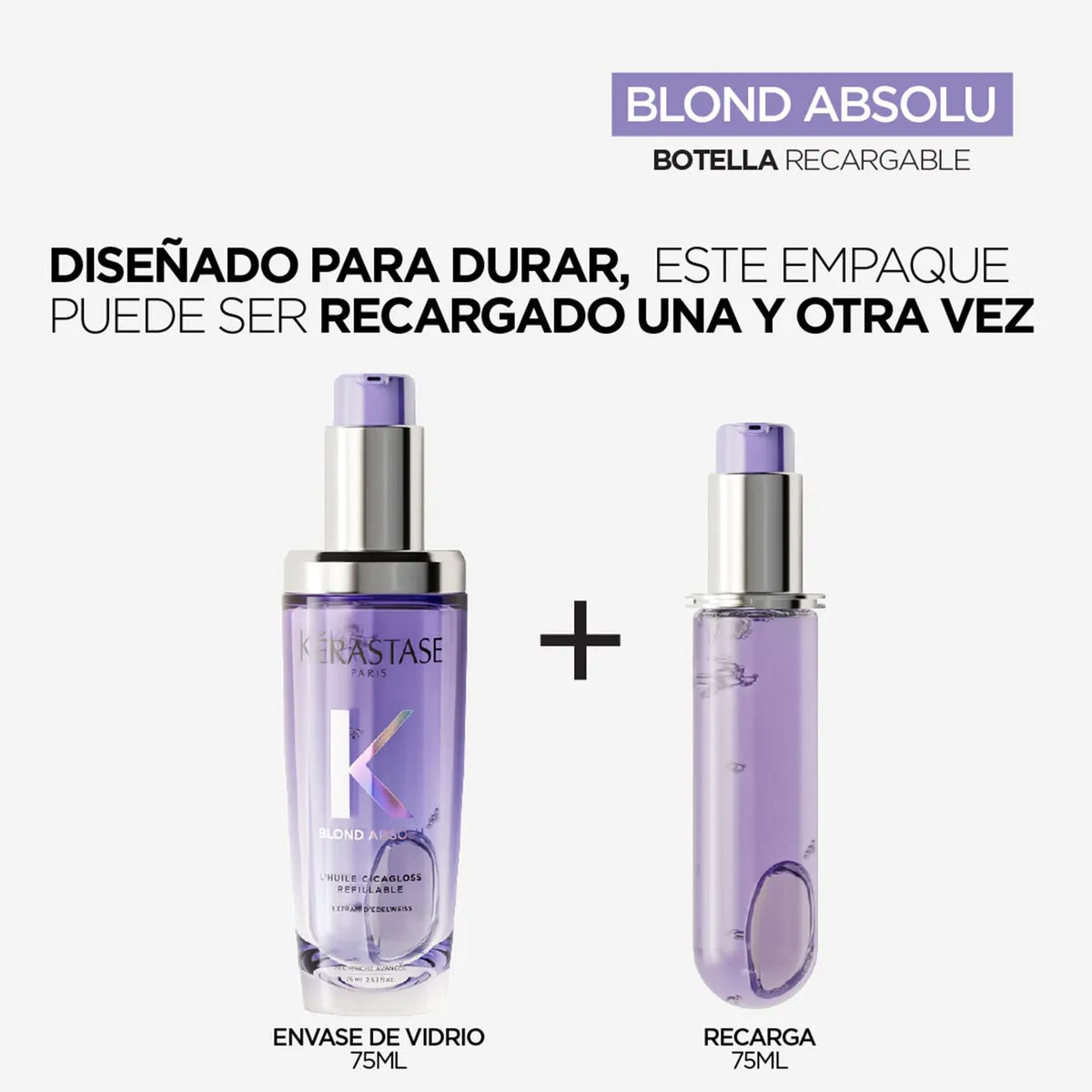 Kérastase Blond Absolu L'Huile Cicagloss Recarga Aceite Capilar Protector del Color