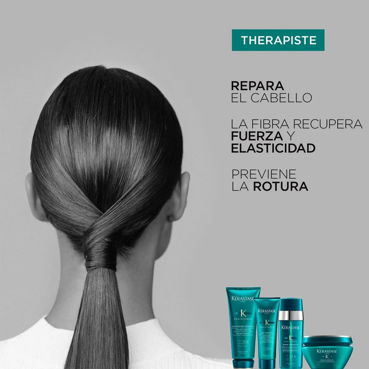 Kérastase Resistance Bain Thérapiste Shampoo Reparador para Cabello Muy Dañado