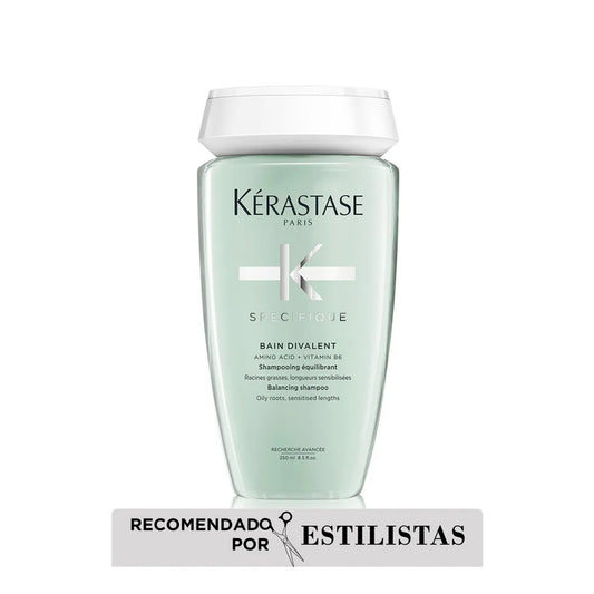 Kérastase Spécifique Bain Divalent Shampoo Equilibrante para Raíces Grasas y Puntas Secas