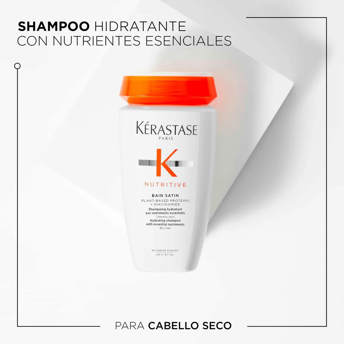 Kérastase Nutritive Bain Satin Shampoo Nutritivo para Cabello Seco