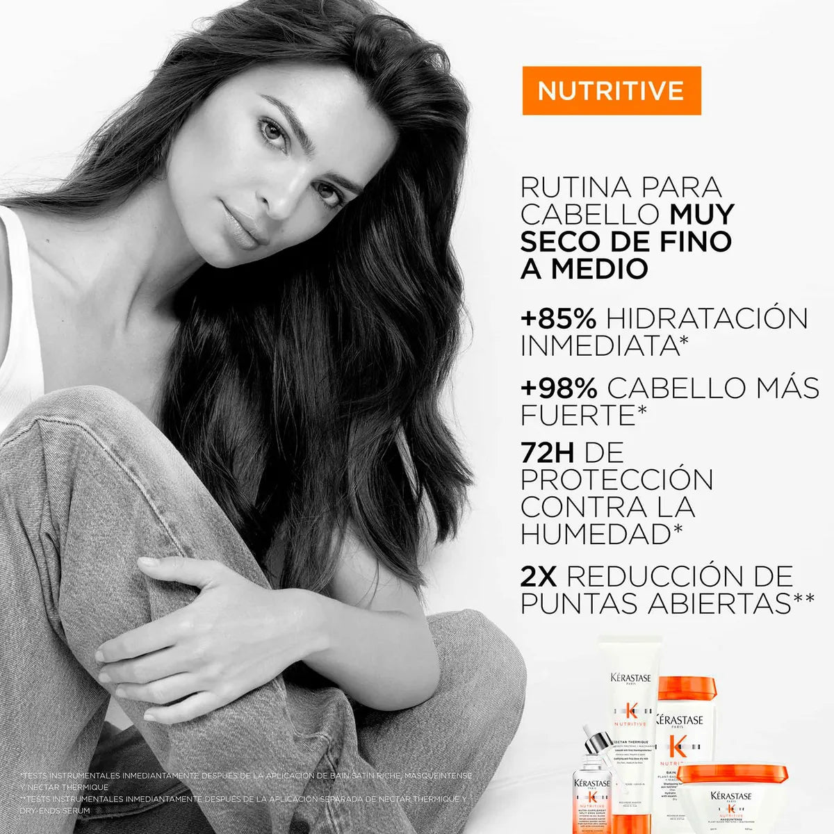 Kérastase Nutritive Lait Vital Acondicionador Nutritivo para Cabello Seco