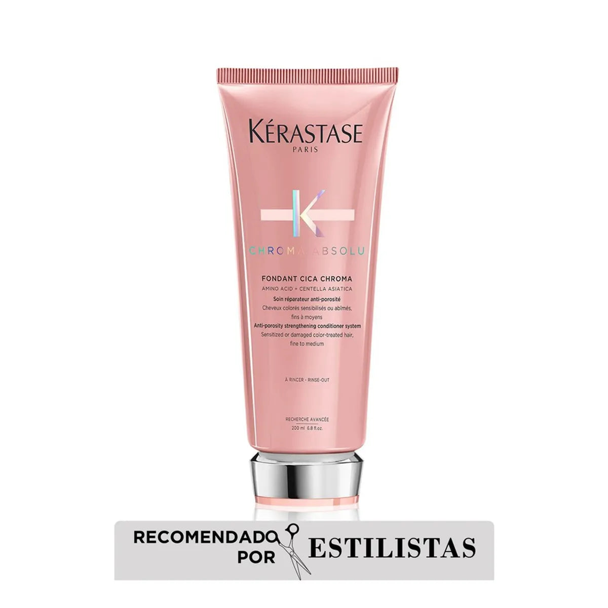 Kérastase Chroma Absolu Fondant Cica Chroma Acondicionador Fortalecedor para Cabello Teñido