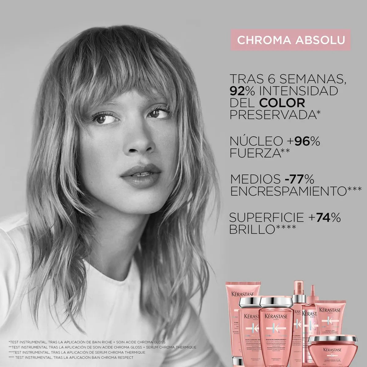 Kérastase Chroma Absolu Fondant Cica Chroma Acondicionador Fortalecedor para Cabello Teñido