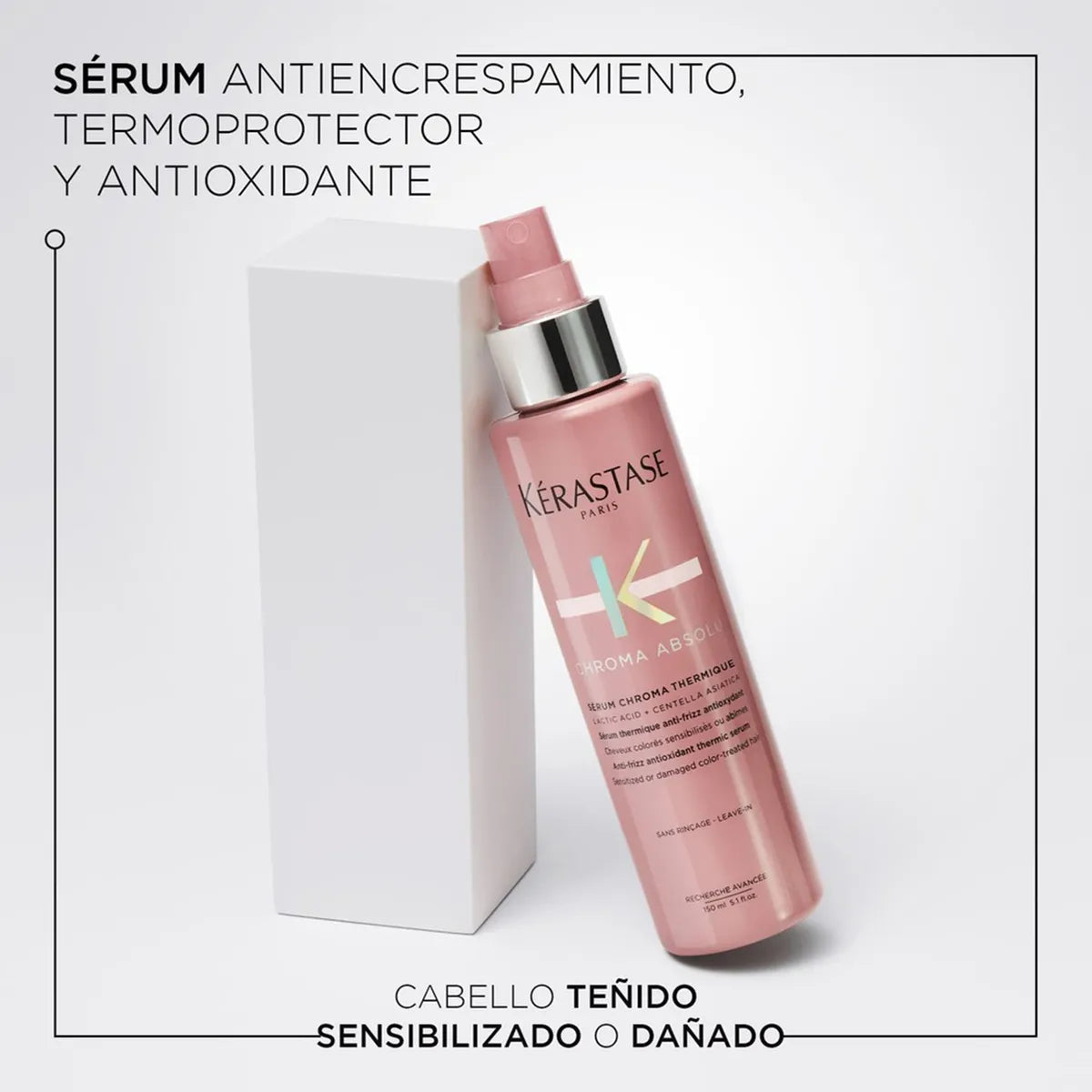 Kérastase Chroma Absolu Sérum Chroma Thermique Sérum Protector Térmico para Cabello Teñido y Decoloreado