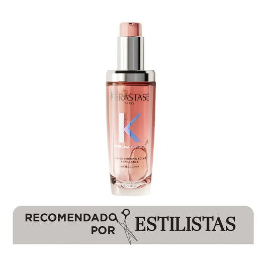 Kérastase Chroma Absolu L'Huile Chroma Éclat Aceite Capilar Iluminador para Cabello Teñido