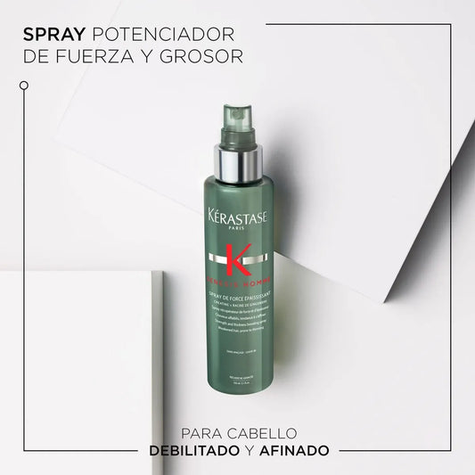 Kérastase Genesis Homme Spray de Force Épaississant Spray Densificador para Hombre con Cabello Fino