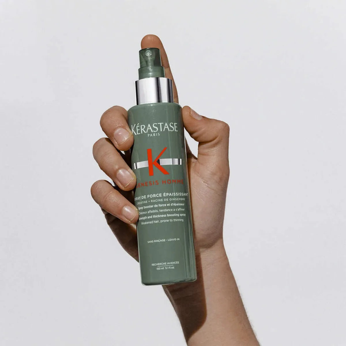 Kérastase Genesis Homme Spray de Force Épaississant Spray Densificador para Hombre con Cabello Fino