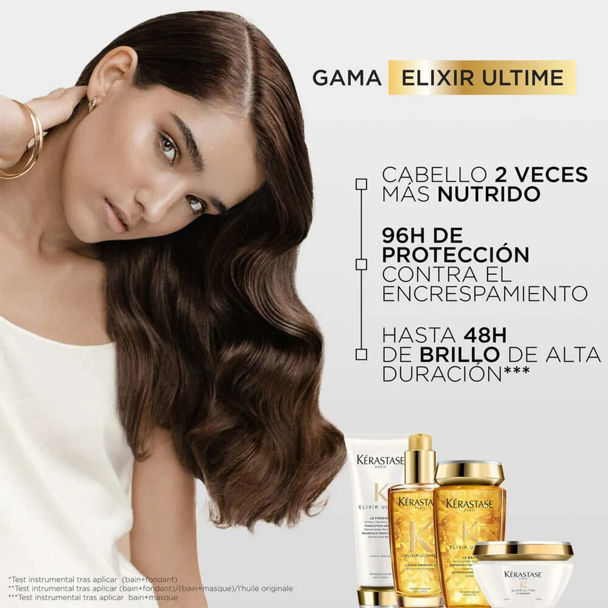 Kérastase Elixir Ultime Bain Elixir Ultime Shampoo Iluminador para Todo Tipo de Cabello