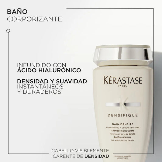 Kérastase Densifique Bain Densité Shampoo Densificador para Cabello Fino con Pérdida de Densidad