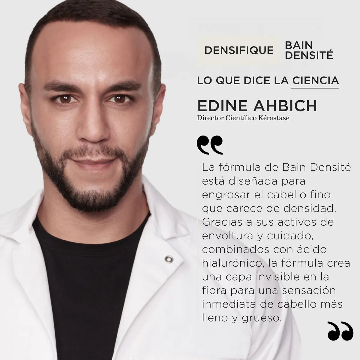 Kérastase Densifique Bain Densité Shampoo Densificador para Cabello Fino con Pérdida de Densidad