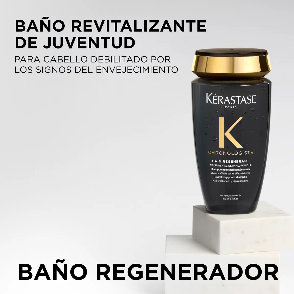 Kérastase Chronologiste Bain Régénérant Shampoo Revitalizante Antiedad para Todo Tipo de Cabello