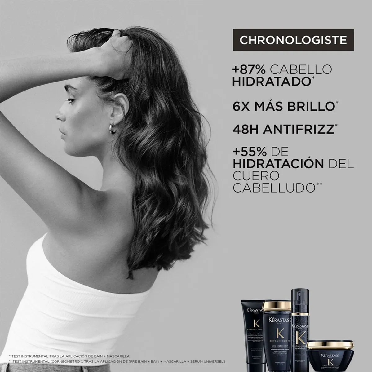 Kérastase Chronologiste Thermique Régénérant Protector Térmico Antiedad para Todo Tipo de Cabello
