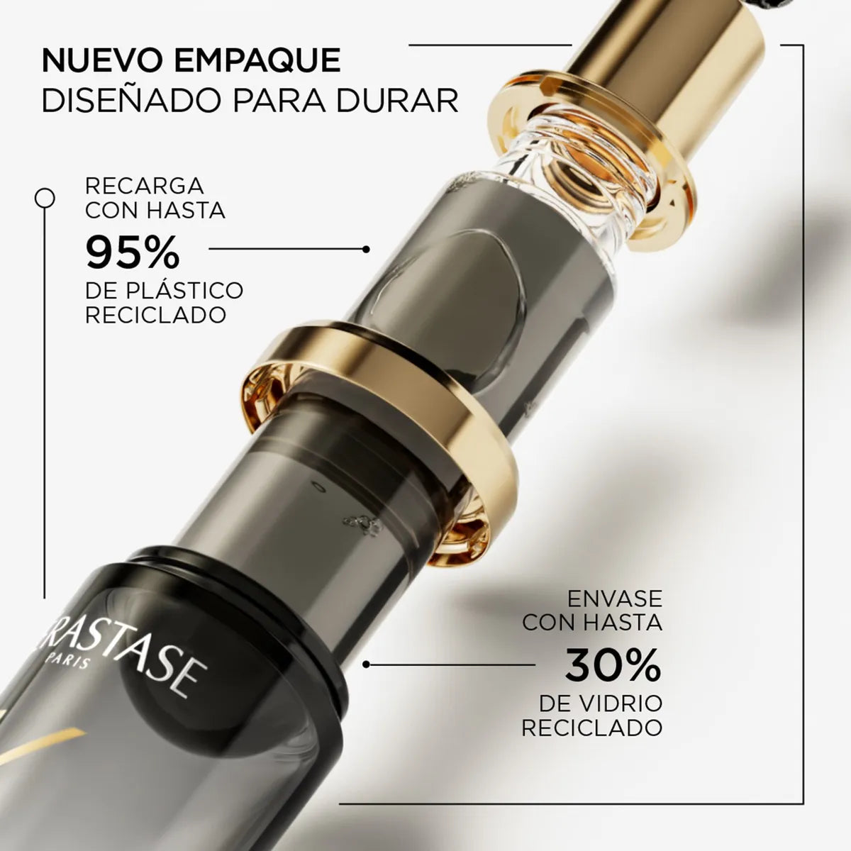 Kérastase Chronologiste Recarga L'Huile de Parfum Recarga de Aceite Capilar Perfumado Antiedad para Todo Tipo de Cabello