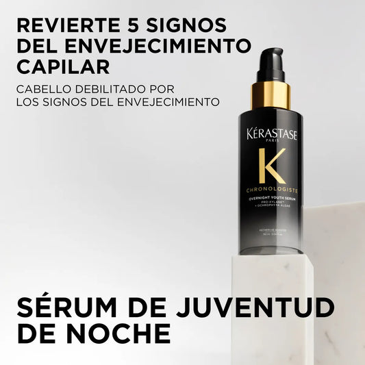 Kérastase Chronologiste Overnight Youth Serum Sérum Capilar Nocturno Antiedad para Todo Tipo de Cabello