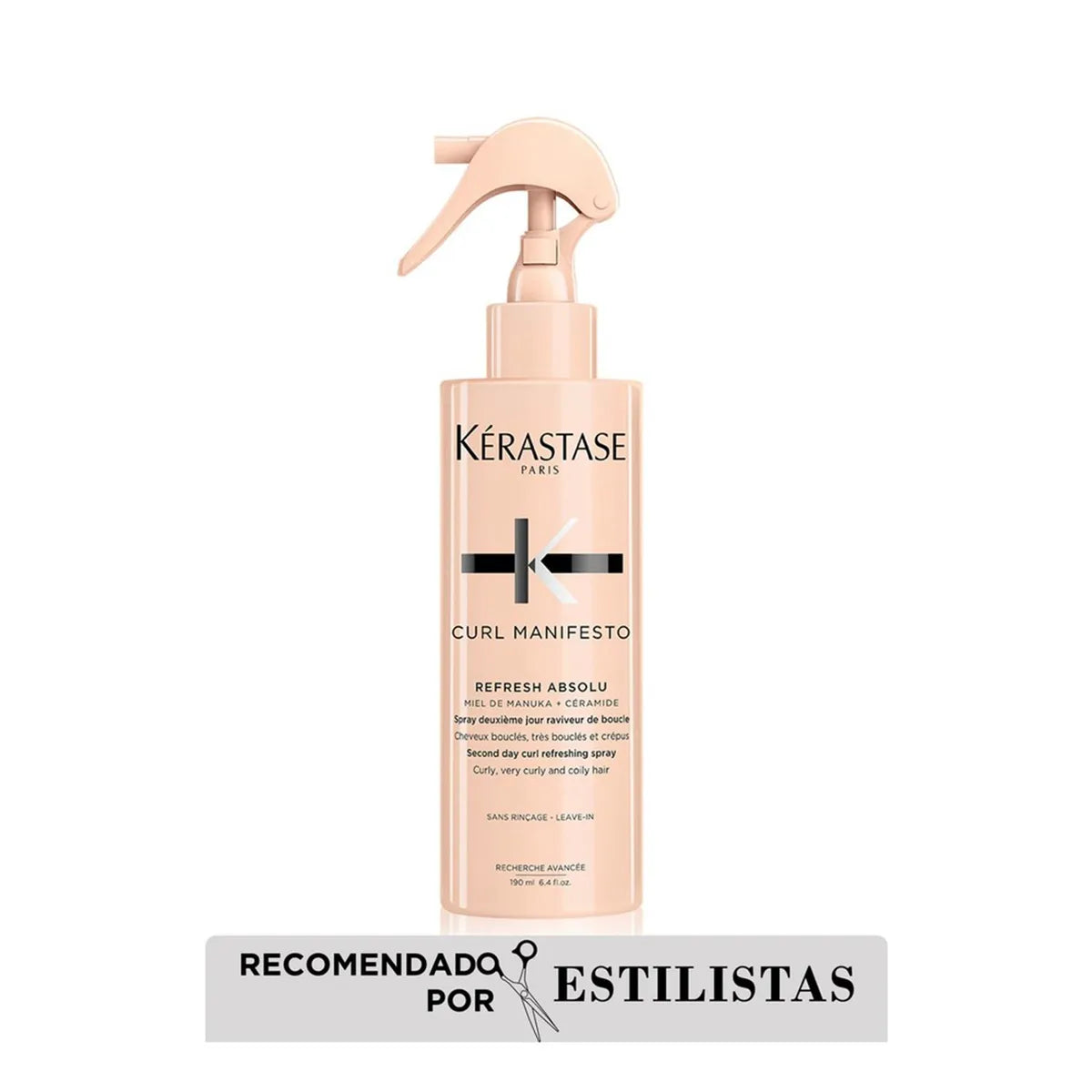Kérastase Curl Manifesto Refresh Absolu Spray Refrescante para Reavivar Rizos entre Lavados