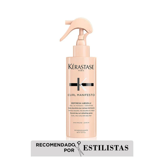 Kérastase Curl Manifesto Refresh Absolu Spray Refrescante para Reavivar Rizos entre Lavados