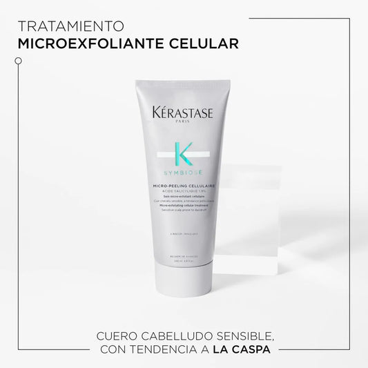 Kérastase Symbiose Micro-Peeling Cellulaire Microexfoliante Purificante para Cuero Cabelludo con Caspa
