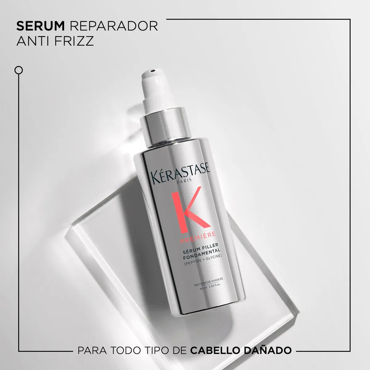 Kérastase Première Sérum Filler Fondamental Sérum Reparador Sin Enjuague para Cabello Dañado