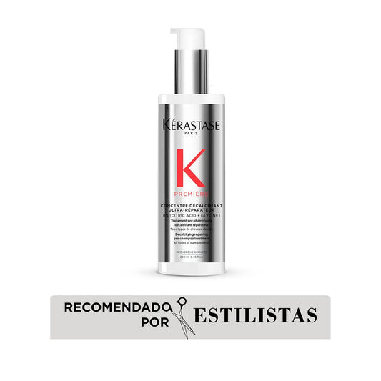 Kérastase Première Concentré Décalcifiant Ultra-Réparateur Tratamiento Pre-Shampoo Reparador Descalcificante para Cabello Dañado