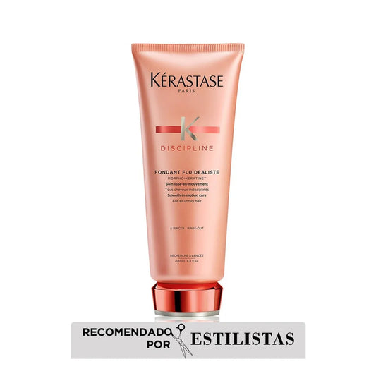 Kérastase Discipline Fondant Fluidealiste Acondicionador Suavizante Antifrizz para Cabello Rebelde y con Frizz
